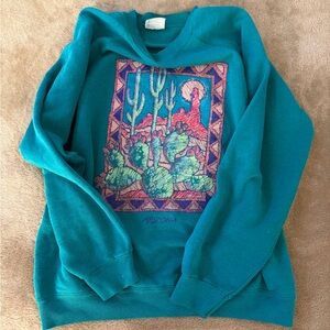 Hanes vintage dark Teal Sweatshirt